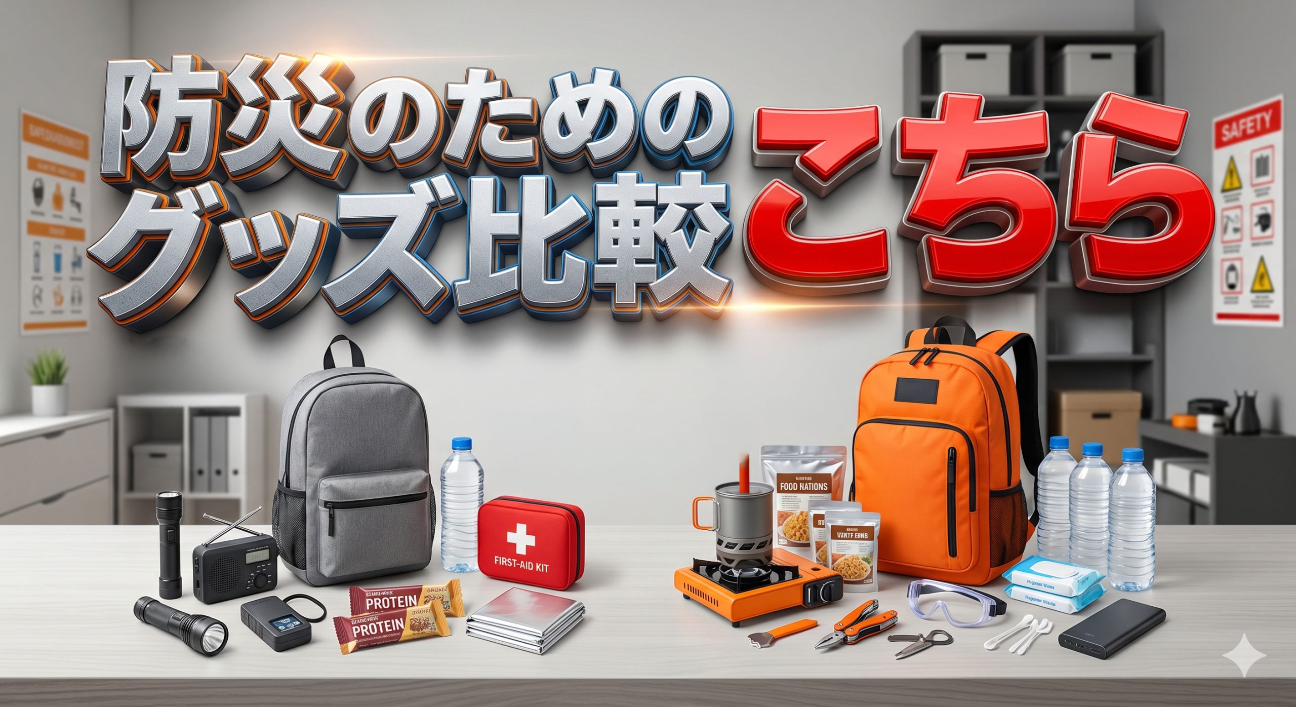 防犯グッズの説明