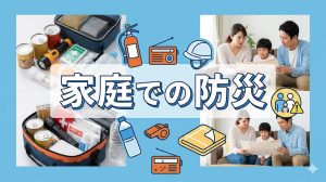 家庭で備える防災ガイド