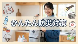 いますぐできるお金をかけない防災対策