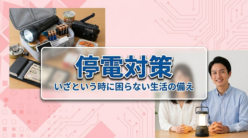 停電になってしまっても安心な心構え