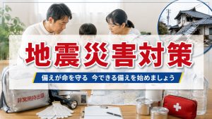 地震が来ても家族を守るためにどんなことができるの？