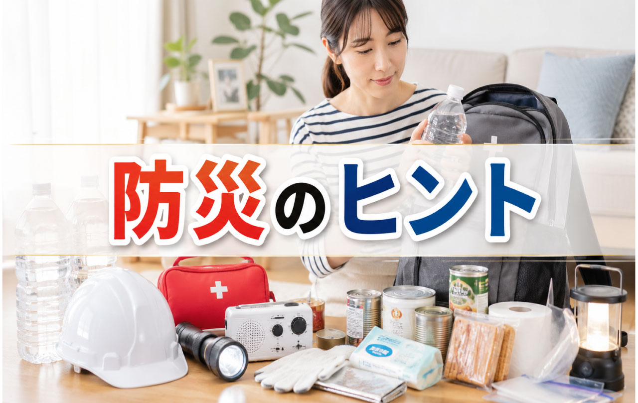 お金をかけずに始める防災対策|無料の確認と備蓄の優先順位